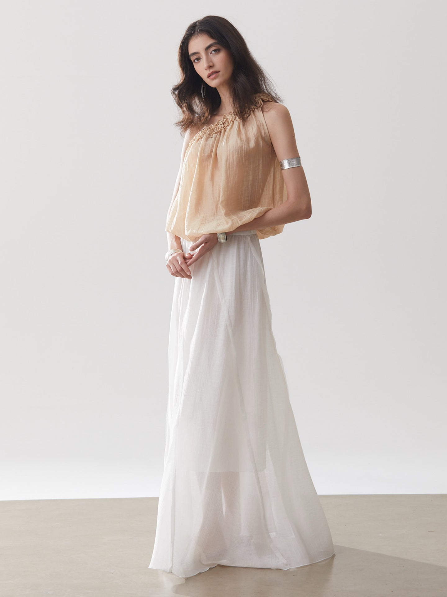 Flowing Vacation Maxi Skirt – Light & Effortless for Everyday