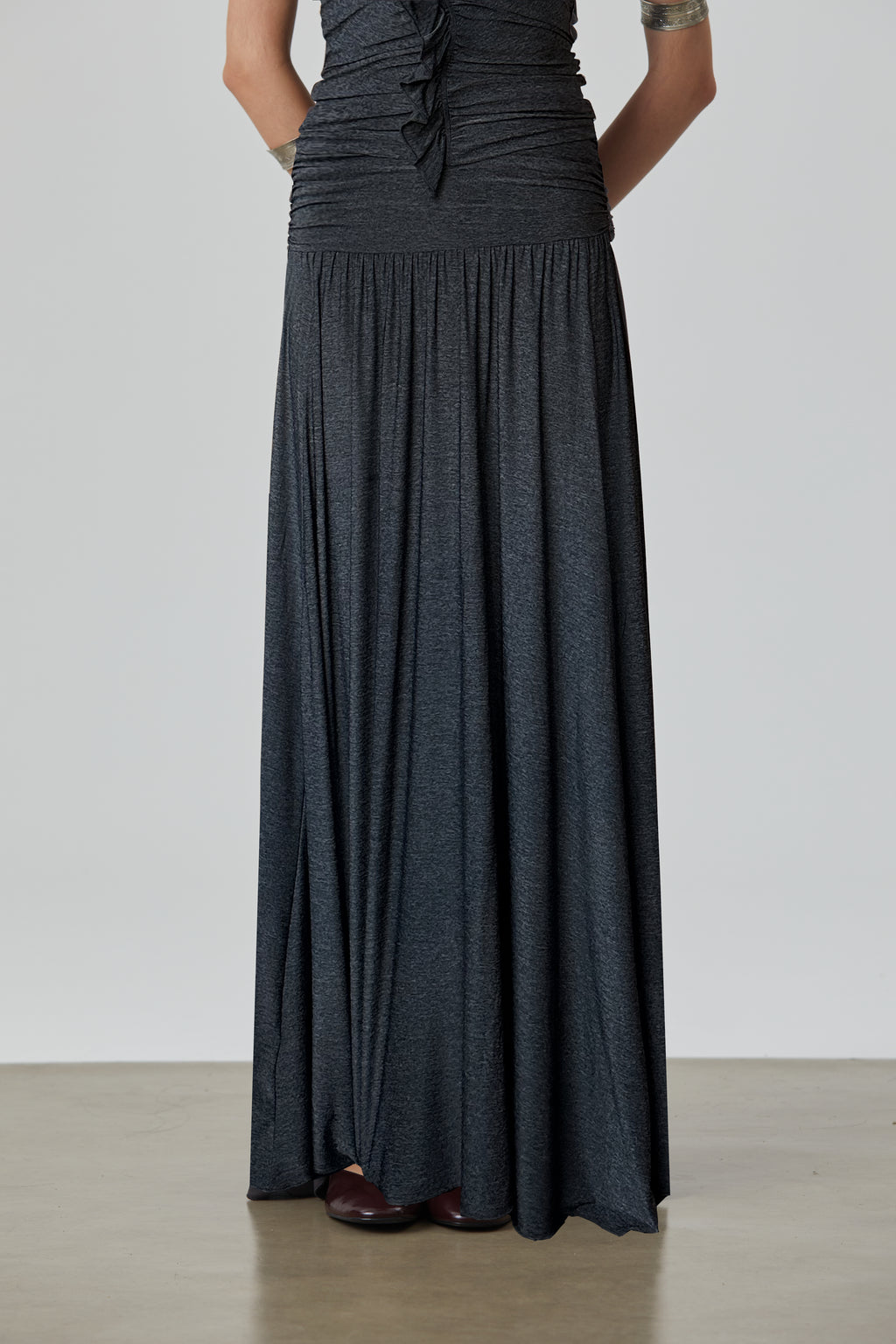 Chic Draped Pleated Skirt for Women – Perfect for Parties, Dancing & Daily Outfits